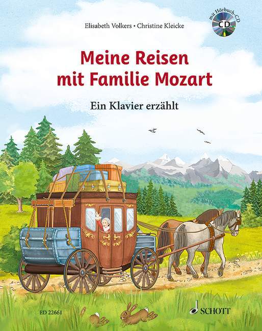 Meine Reisen mit Familie Mozart, m. Audio-CD main product photo