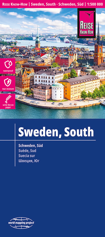 Reise Know-How Landkarte Schweden Süd (1:500.000) main product photo