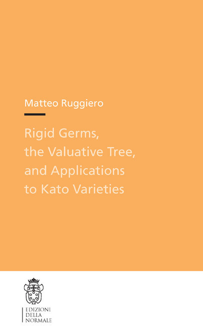 Rigid Germs, the Valuative Tree, and Applications to Kato Varieties main product photo