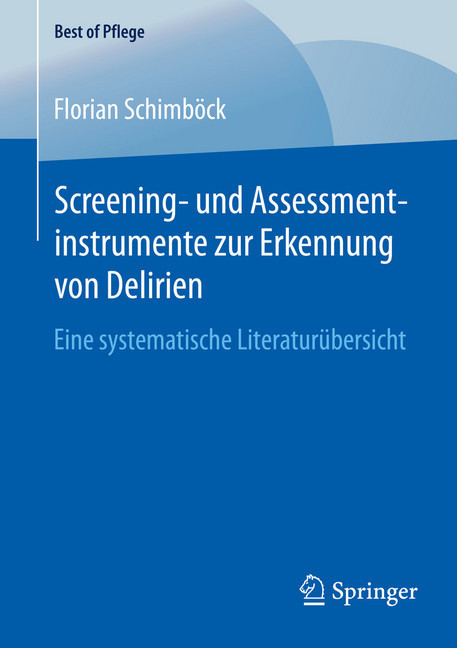 Screening- und Assessmentinstrumente zur Erkennung von Delirien main product photo