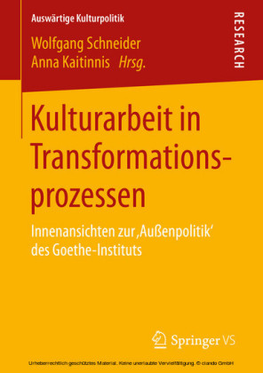 Kulturarbeit in Transformationsprozessen