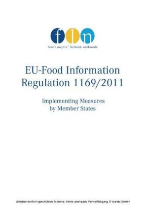EU-Food Information Regulation 1169/2011