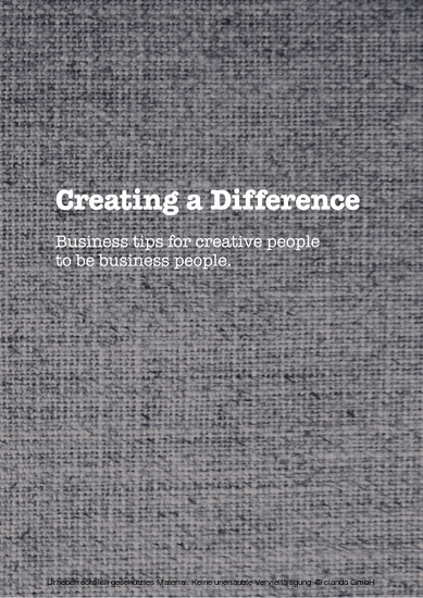 Creating a Difference main product photo