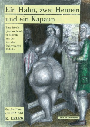 Ein Hahn, zwei Hennen und ein Kapaun