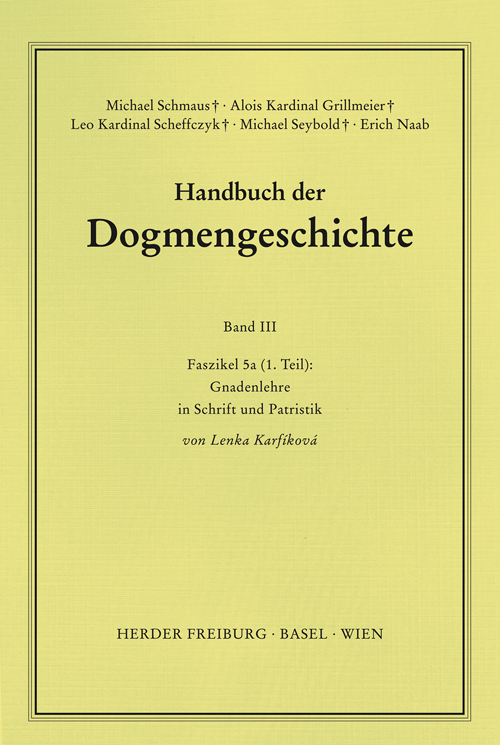 Handbuch der Dogmengeschichte main product photo