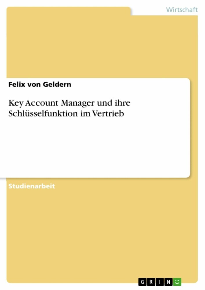 Key Account Manager und ihre Schlüsselfunktion im Vertrieb main product photo