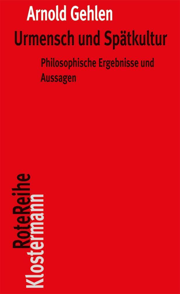 Urmensch und Spätkultur main product photo
