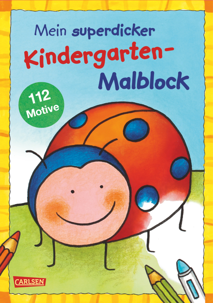 Mein superdicker Kindergarten-Malblock main product photo
