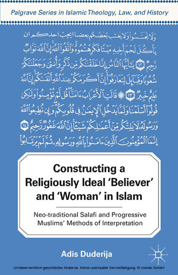 Constructing a Religiously Ideal ',Believer', and ',Woman', in Islam main product photo