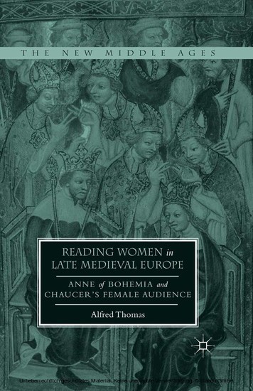Reading Women in Late Medieval Europe main product photo
