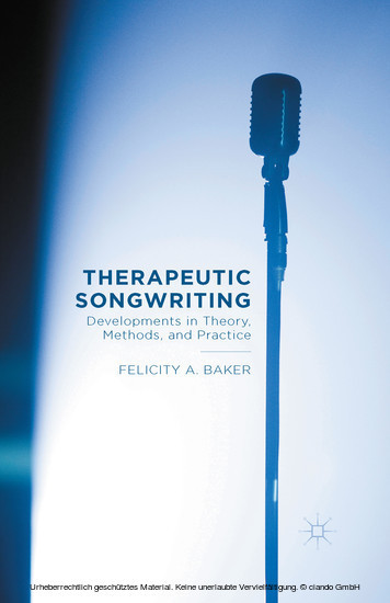 Therapeutic Songwriting main product photo