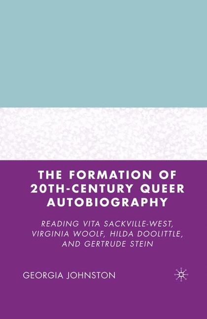 The Formation of 20th-Century Queer Autobiography main product photo