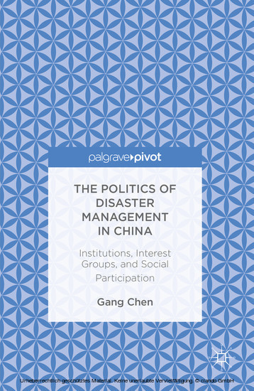 The Politics of Disaster Management in China main product photo
