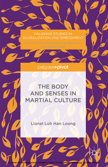The Body and Senses in Martial Culture main product photo