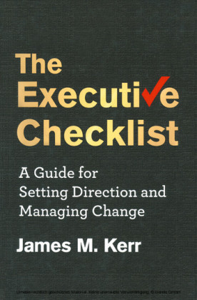The Executive Checklist