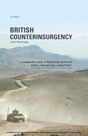 British Counterinsurgency main product photo