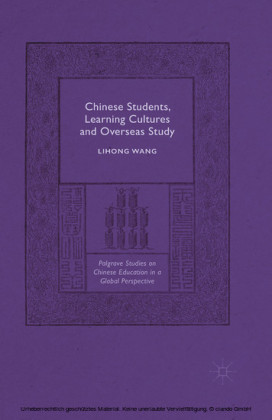 Chinese Students, Learning Cultures and Overseas Study