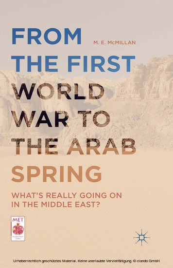 From the First World War to the Arab Spring main product photo