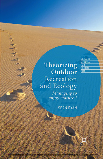 Theorizing Outdoor Recreation and Ecology main product photo