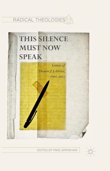 This Silence Must Now Speak main product photo