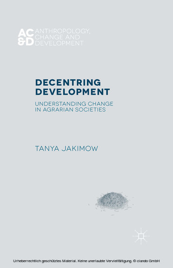 Decentring Development main product photo