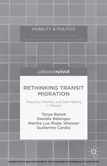 Rethinking Transit Migration main product photo