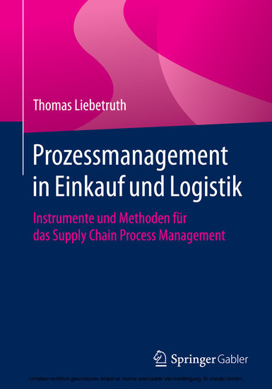 Prozessmanagement in Einkauf und Logistik main product photo