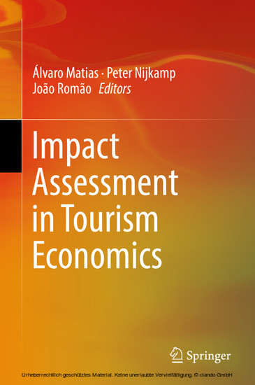 Impact Assessment in Tourism Economics main product photo