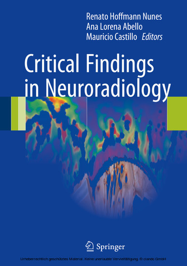 Critical Findings in Neuroradiology main product photo