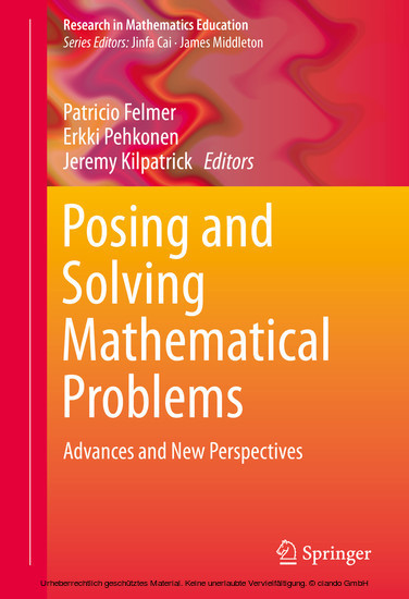 Posing and Solving Mathematical Problems main product photo