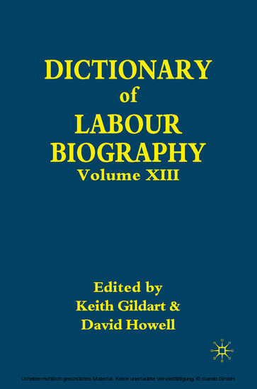 Dictionary of Labour Biography main product photo