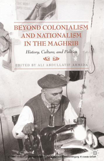 Beyond Colonialism and Nationalism in the Maghrib main product photo