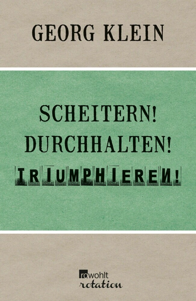 Scheitern! Durchhalten! Triumphieren! main product photo