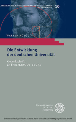 Die Entwicklung der deutschen Universität