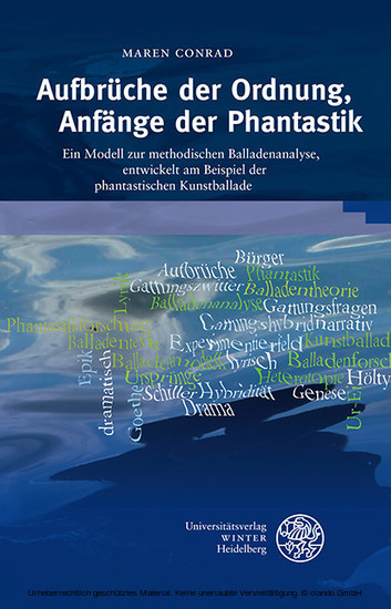 Aufbrüche der Ordnung, Anfänge der Phantastik main product photo