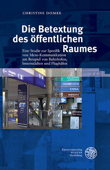 Die Betextung des öffentlichen Raumes main product photo