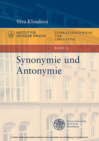 Synonymie und Antonymie main product photo