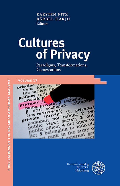 Cultures of Privacy main product photo