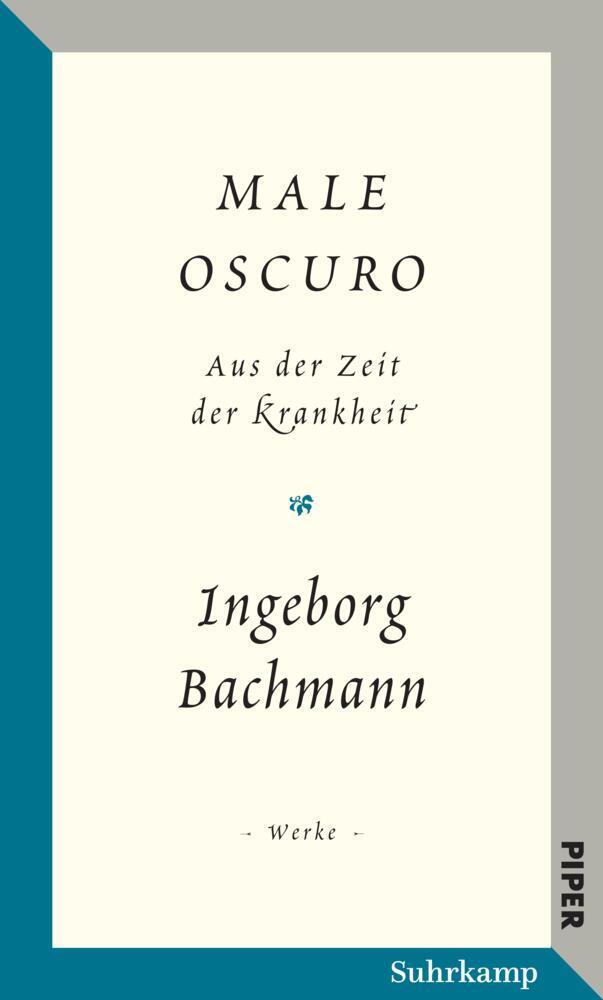 Salzburger Bachmann Edition - »Male oscuro« main product photo