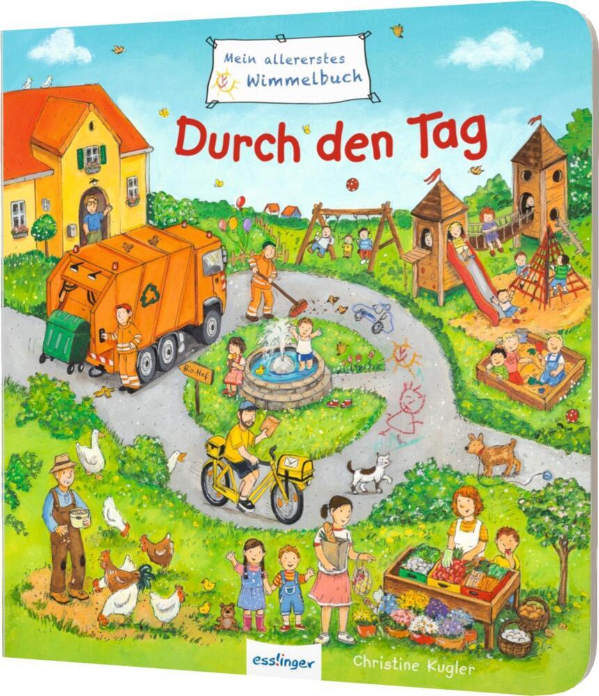Mein allererstes Wimmelbuch: Durch den Tag main product photo