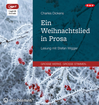 Ein Weihnachtslied in Prosa, 1 Audio-CD, 1 MP3