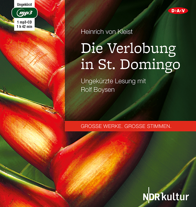 Die Verlobung in St. Domingo, 1 Audio-CD, 1 MP3 main product photo