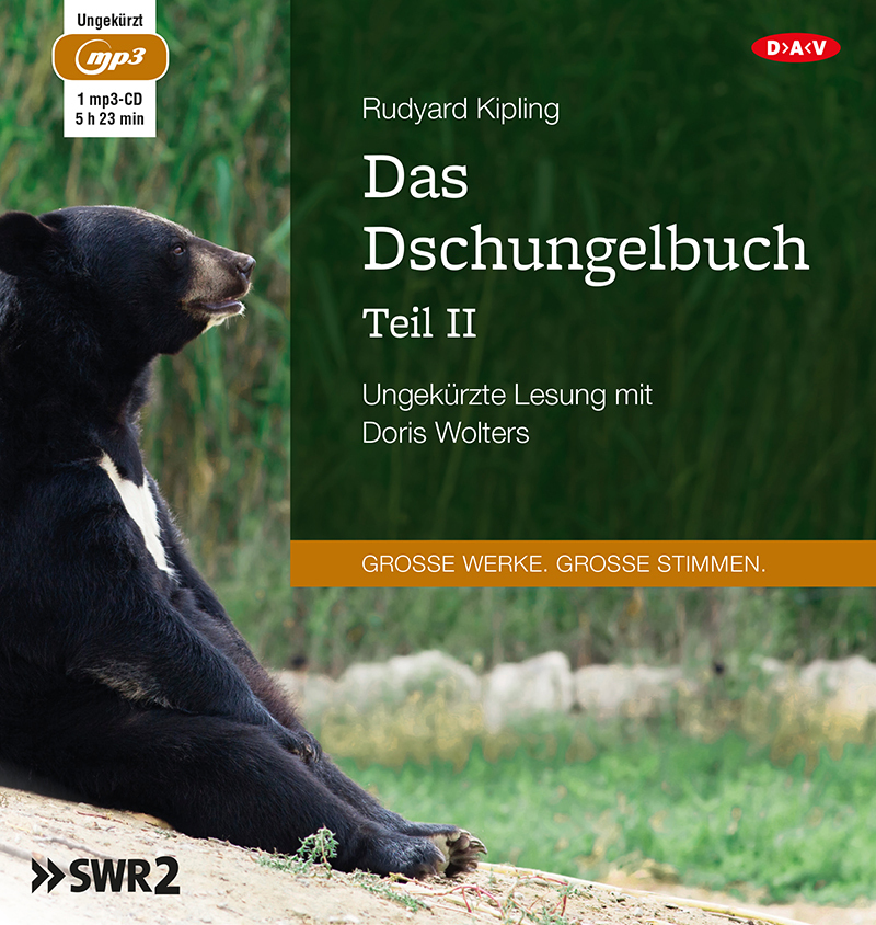 Das Dschungelbuch. Tl.2, 1 Audio-CD, 1 MP3 main product photo