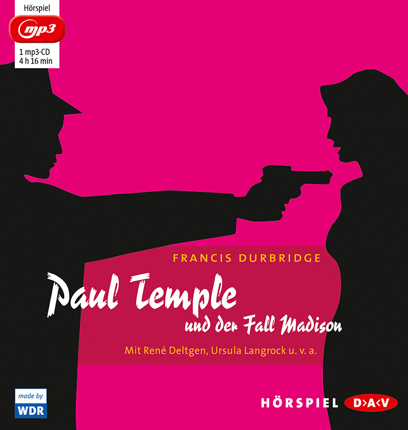 Paul Temple und der Fall Madison, 1 MP3-CD main product photo
