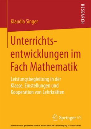 Unterrichtsentwicklungen im Fach Mathematik