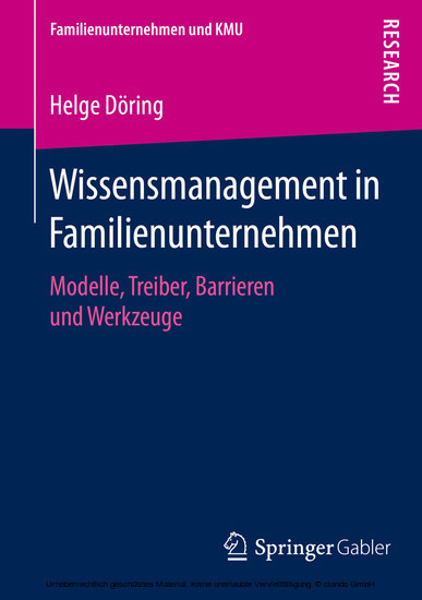 Wissensmanagement in Familienunternehmen main product photo