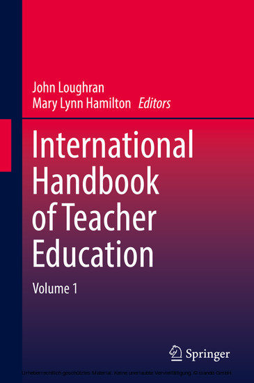 International Handbook of Teacher Education main product photo