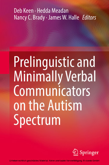Prelinguistic and Minimally Verbal Communicators on the Autism Spectrum main product photo
