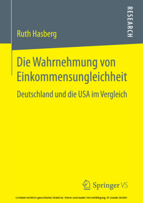 Die Wahrnehmung von Einkommensungleichheit