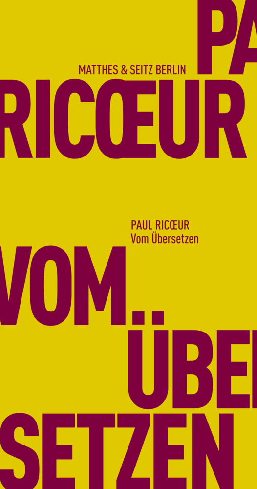 Vom Übersetzen main product photo